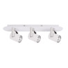 Luminaire BLAND W-3 3xGU10 - blanc / chrome 