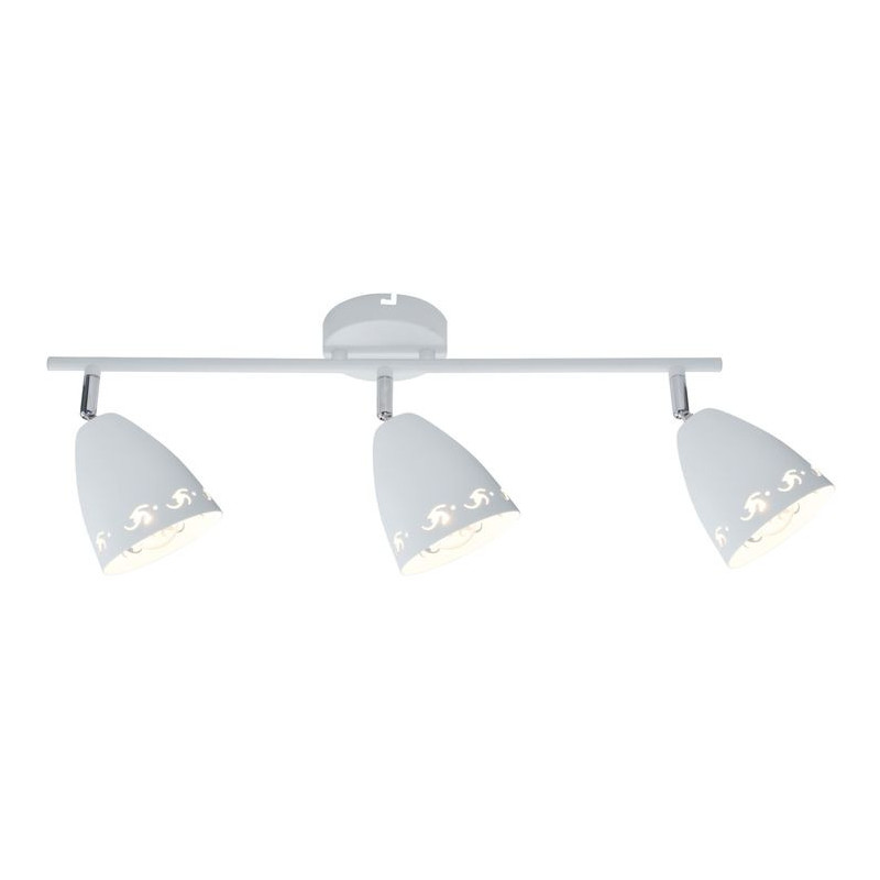 Luminaire COTY bande 3xE14 - blanc mat 