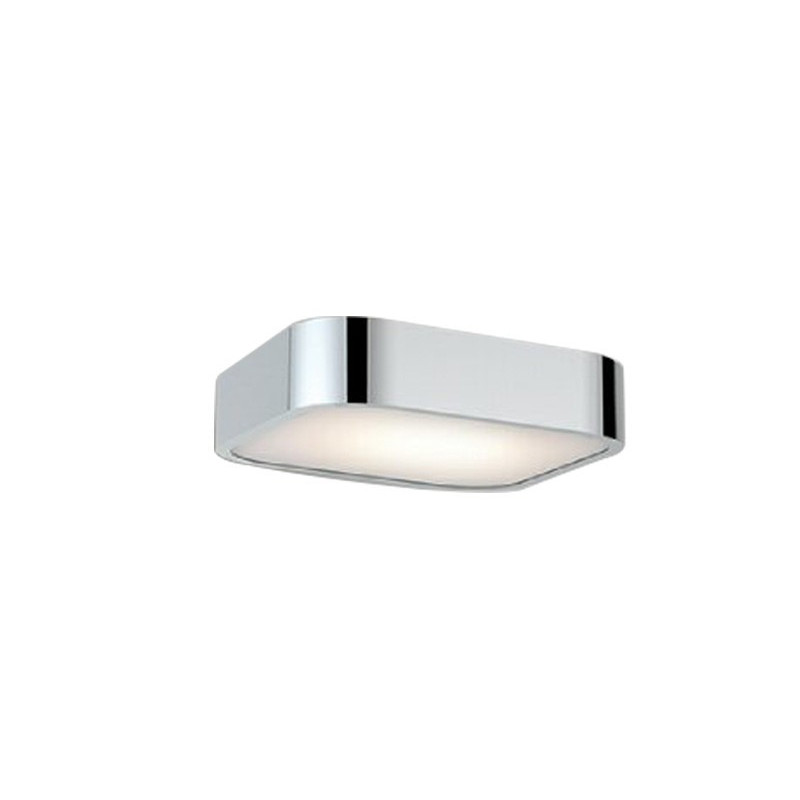 LUCIE 22 2xE27 IP44 plafonnier chrome / blanc 