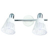 Luminaire DISCOVERY bande 2xE14 - blanc / chrome 