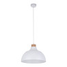 Suspension CAP WHITE abat-jour bol metal blanc Vintage 