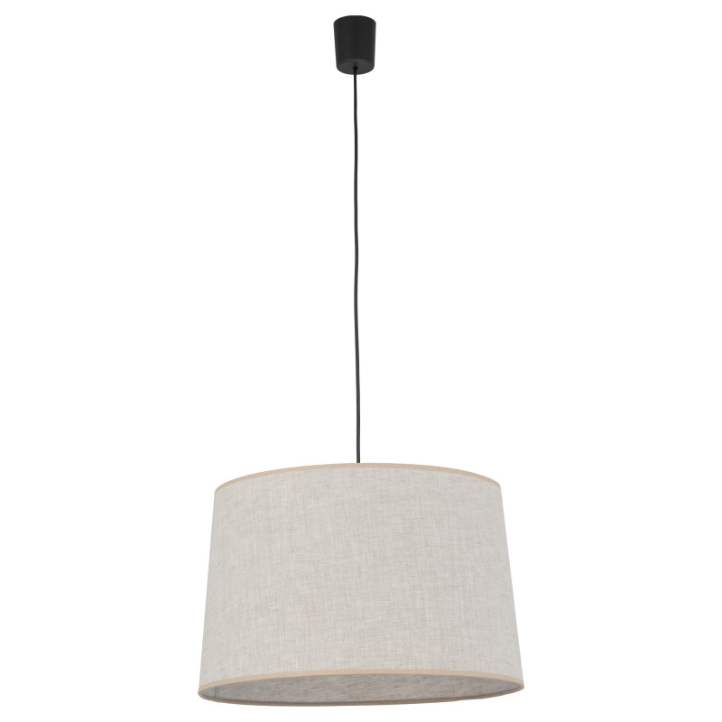 Suspension MAJA NATURE abat-jour lin beige gris Minimaliste 