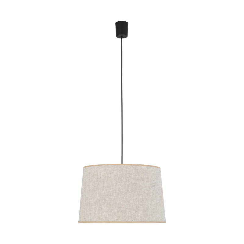 Suspension MAJA NATURE abat-jour lin beige gris Minimaliste 