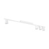 Plafonnier LOGAN WHITE 4 lampes metal blanc Minimaliste 