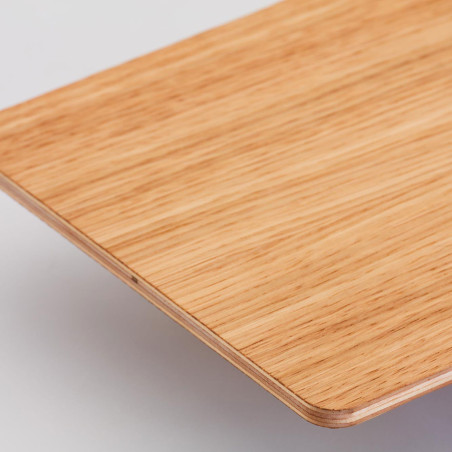 Applique TAVOLA rectangle L35cm bois clair Minimaliste 