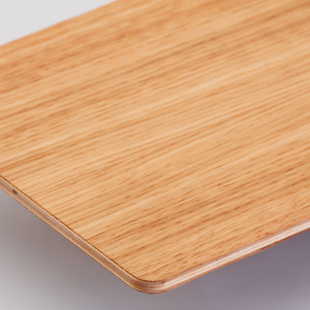 Applique TAVOLA rectangle L35cm bois clair Minimaliste 