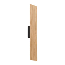 Applique TAVOLA LONG rectangle L50cm bois clair Minimaliste 