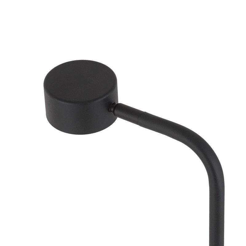 Lampadaire AVIA BLACK metal noir Industriel 