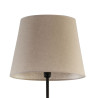 Lampadaire CHICAGO LINEN 5 abat-jour en lin beige gris Nature 