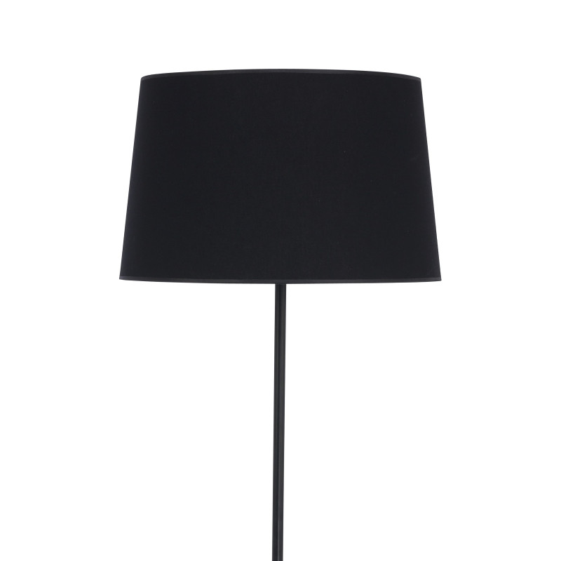 Lampadaire MAJA BLACK Tissu noir Design Minimaliste 