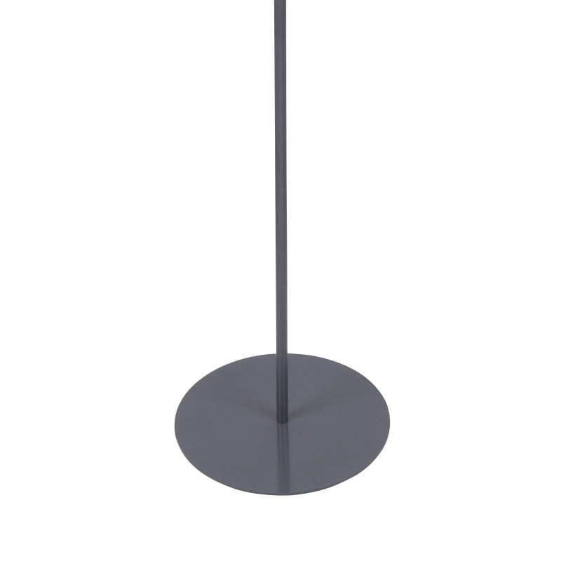 Lampadaire MAJA GRAY Tissu gris anthracite Design Minimaliste 