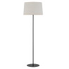 Lampadaire MAJA NATURE abat-jour lin beige gris Minimaliste 