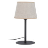 Lampe à poser MAJA NATURE abat-jour lin beige gris Minimaliste 