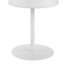 Lampe à poser MAJA WHITE Tissu blanc Design Minimaliste 