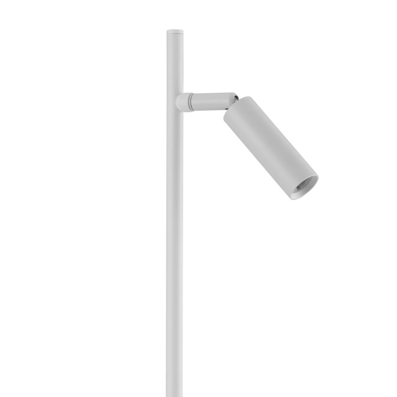 Lampe à poser LAGOS WHITE metal blanc Minimaliste 