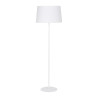 Lampadaire MAJA WHITE Tissu blanc Design Minimaliste 