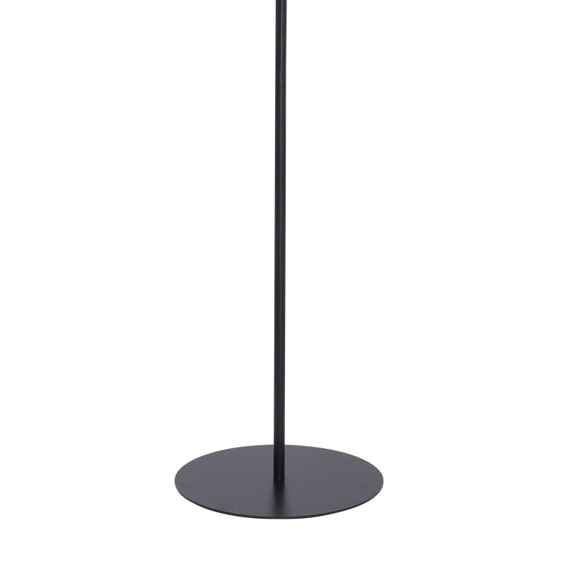 Lampadaire MAJA BLACK Tissu noir Design Minimaliste 