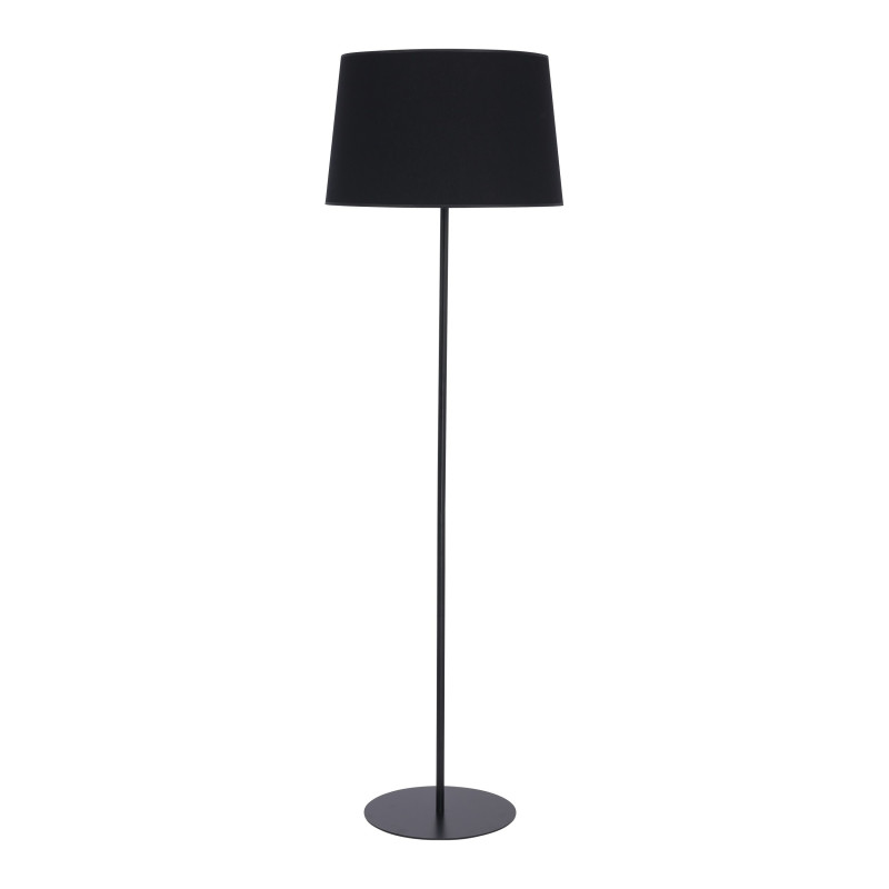 Lampadaire MAJA BLACK Tissu noir Design Minimaliste 