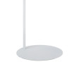 Lampadaire LOGAN WHITE metal blanc Minimaliste 