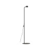 Lampadaire AVIA BLACK metal noir Industriel 