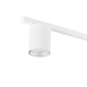 Plafonnier LOGAN WHITE 4 lampes metal blanc Minimaliste 