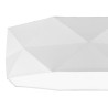 Plafonnier KANTOOR WHITE NEW 52cm tissu blanc Design chic 