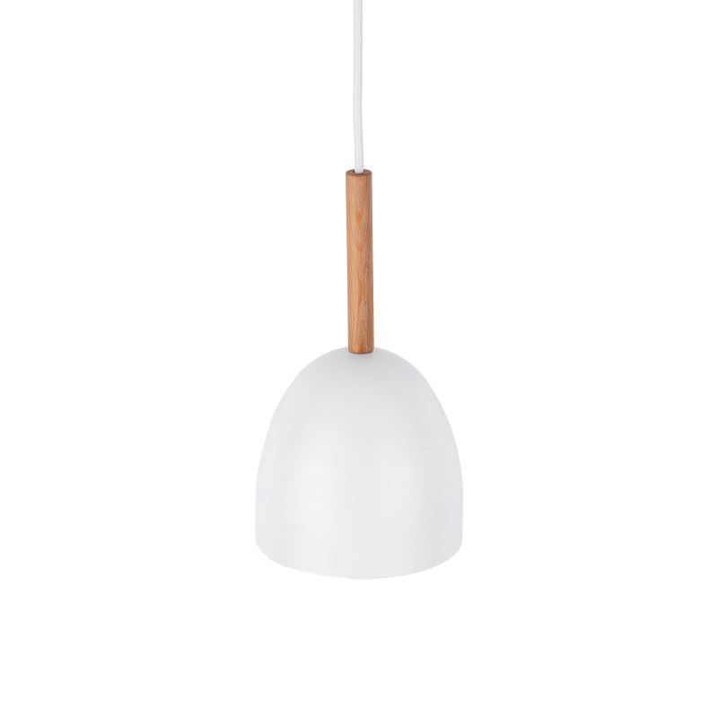 Suspension NORD WHITE metal blanc Industriel 