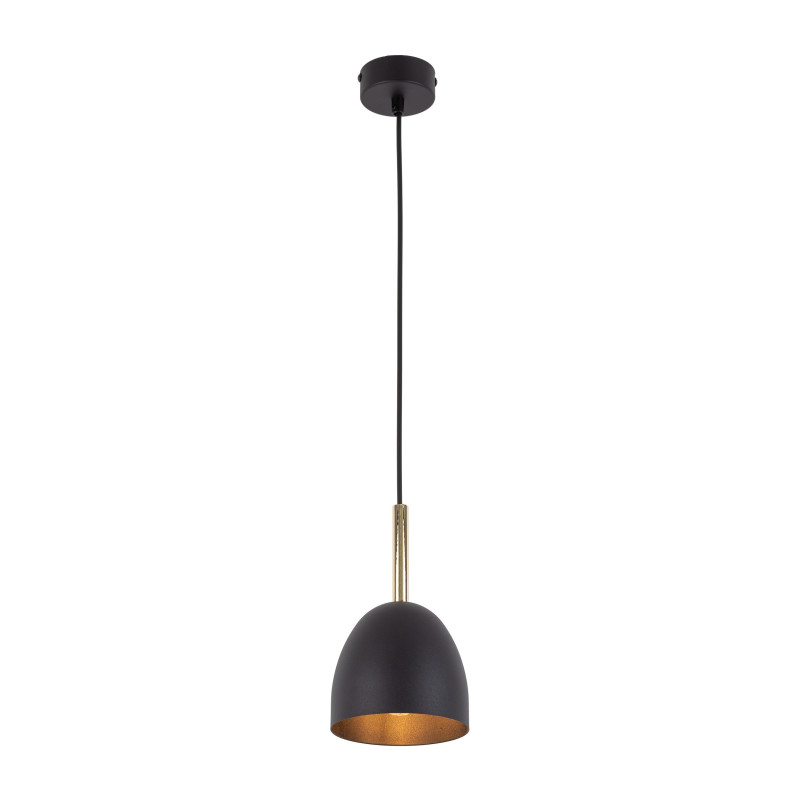 Suspension NORD BLACK metal noir Industriel 