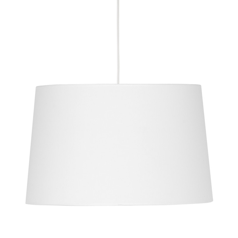 Suspension MAJA WHITE Tissu blanc Design Minimaliste 