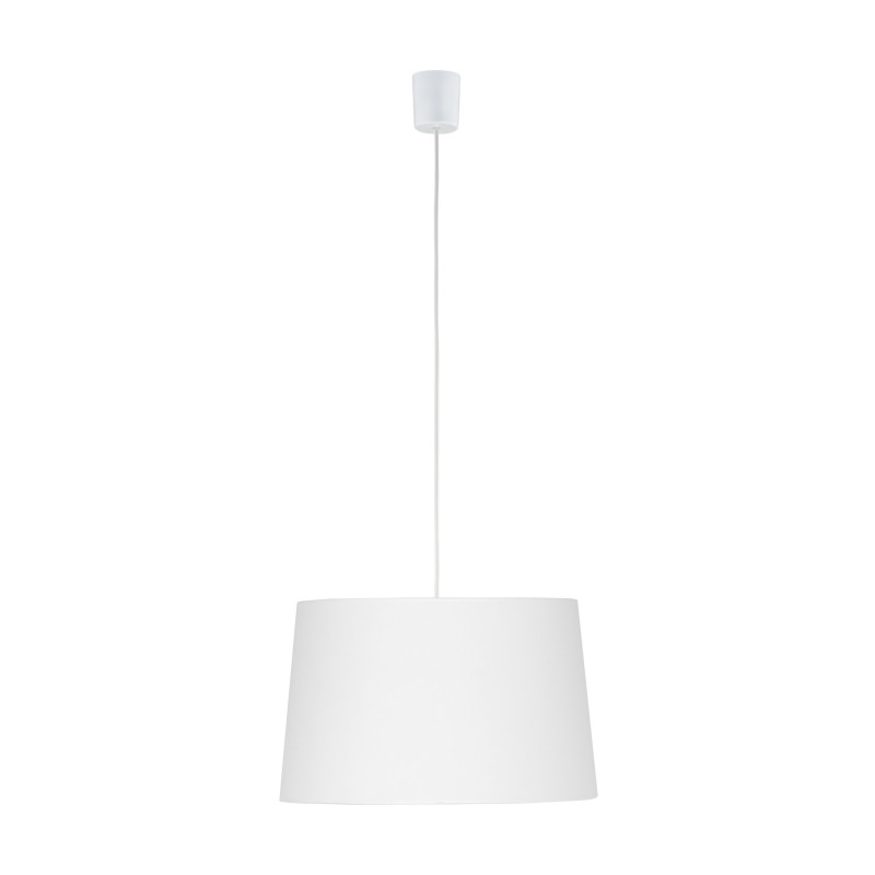 Suspension MAJA WHITE Tissu blanc Design Minimaliste 