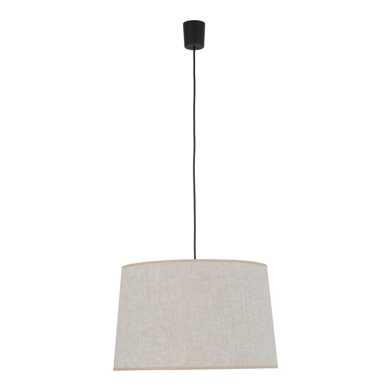 Suspension MAJA NATURE abat-jour lin beige gris Minimaliste 