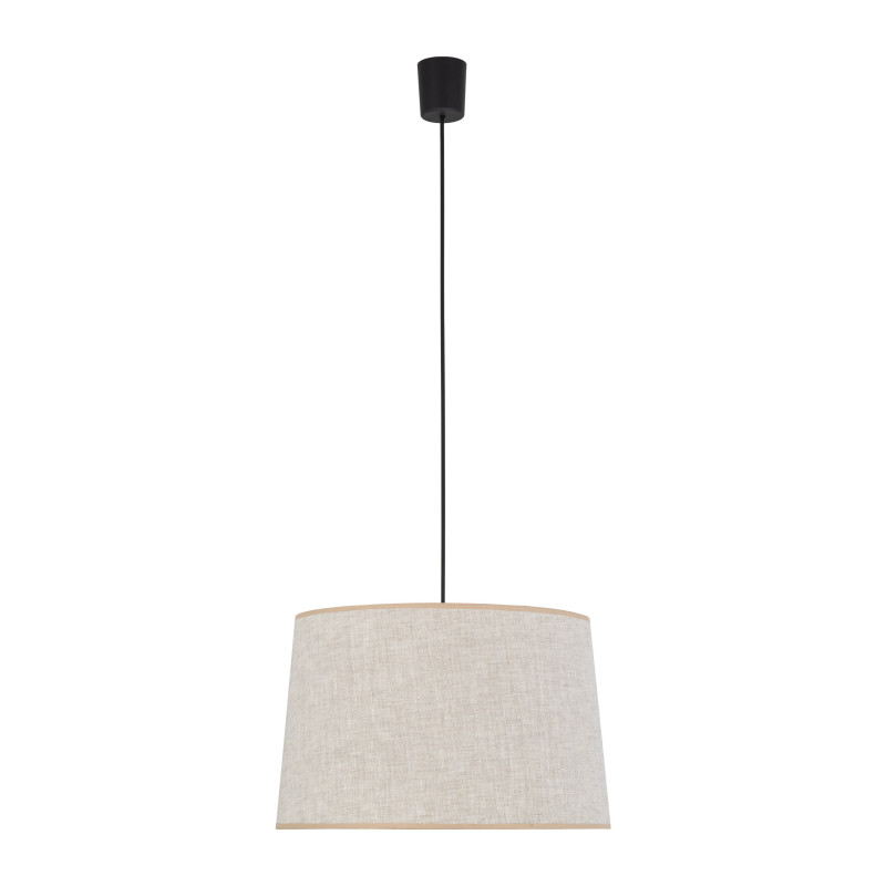 Suspension MAJA NATURE abat-jour lin beige gris Minimaliste 