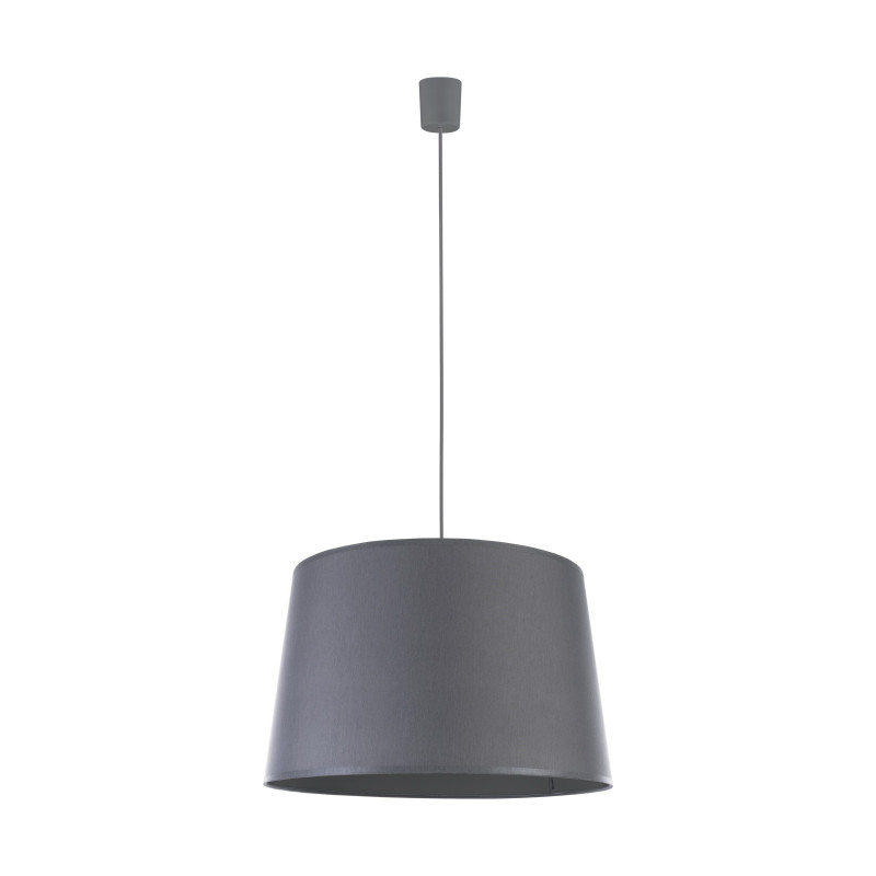 Suspension MAJA GRAY Tissu gris anthracite Design Minimaliste 