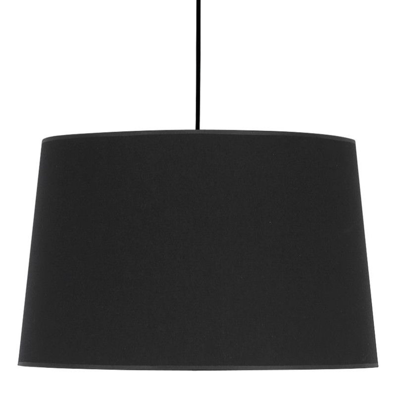 Suspension MAJA BLACK Tissu noir Design Minimaliste 