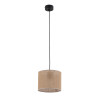 Suspension JUTA abat-jour jute rond 30cm Nature 