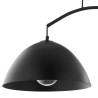 Suspension FARO NEW BLACK 2 abat-jour bol metal noir Vintage 