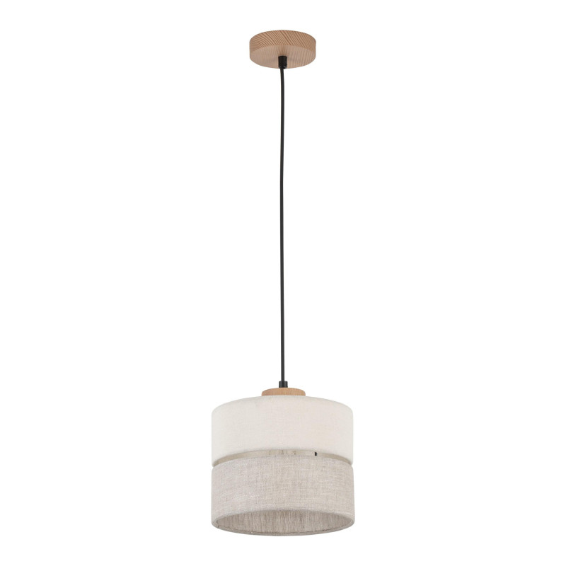 Suspension ECO 20cm en tissu beige Gris Bohème 