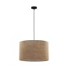 Luminaire Suspendu JUTA abat-jour jute rond 50cm Design Naturel