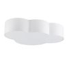 Plafonnier grand nuage CLOUD WHITE tissu pastel blanc Enfant