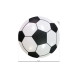 Plafonnier ballon de foot noir et blanc BALL LED 18W blanc neutre 4000K 1260Lm 40cm Enfant 