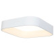 Plafonnier ASTRO carré blanc LED blanc neutre 4000K 1680 Lm 24W Minimaliste 