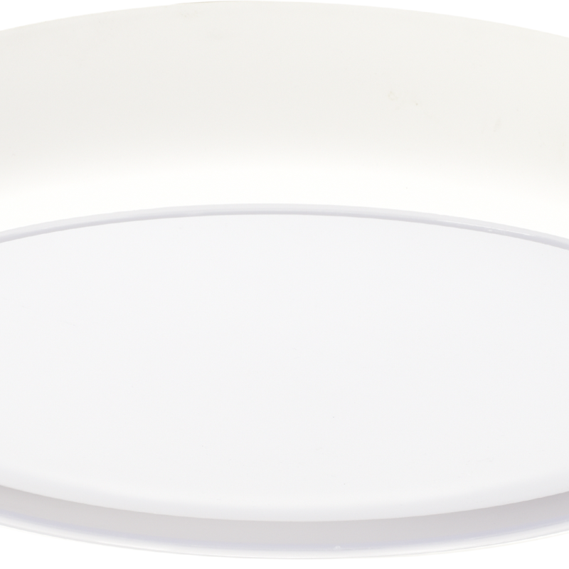 Plafonnier GEA rond 39cm métal blanc LED 36W CCT 3000k à 6000k 2520Lm dimmable Minimaliste 