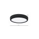 Plafonnier GEA rond 39cm métal noir LED 36W CCT 3000k à 6000k 2520Lm dimmable Minimaliste 