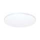 Plafonnier SIENA blanc rond 75cm 80W LED CCT 3000k à 6000k 5600Lm dimmable avec télécommande 