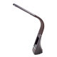 Lampe de bureau flexible et tactile GALA marron 420Lm LED blanc chaud dimmable 6W 