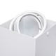 Plafonnier BLOCCO rectangle blanc spot orientable 7W GU10 blanc chaud 3000k Minimaliste 