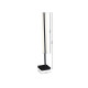 Lampadaire RAY rectangle lumineux vertical noir et blanc LED 36W blanc naturel 2520Lm Minimaliste 