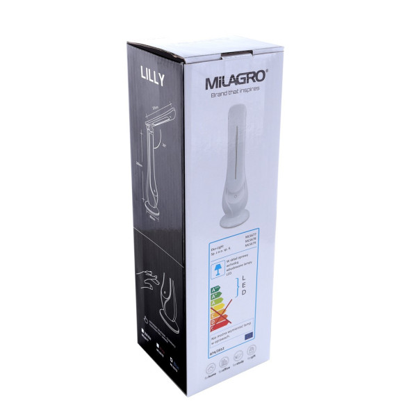 Lampe de bureau LILLY Blanc LED blanc chaud 4W dimmable 250Lm 5V 