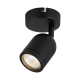 Plafonnier PORTER spot orientable GU10 métal noir IP44 Industriel 