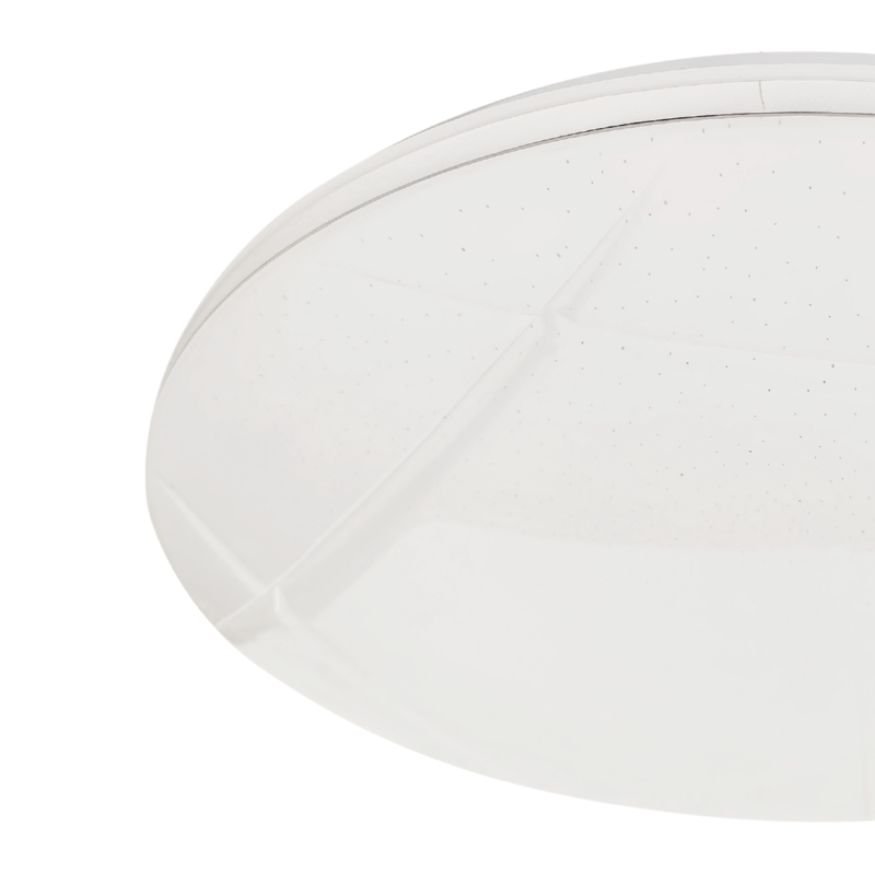 Plafonnier rond ALLISTER 58cm blanc 3LED 6W CCT 3000K à 6000K + télécommande 